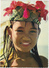 TAHITI - Enfant Tahitien / Young Tahitian Hibiscus Crown - 1975 - Tahiti