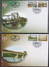 Bosnia - Republic Of Srpska 2000 Bridges On Drina River, FDC (First Day Cover) Michel 162-165 - Bosnië En Herzegovina