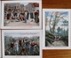 LOT 7 CARTES PUBLICITAIRES CACAO VAN HOUTEN - REGIONS FRANCAISES ET METIERS - Van Houten