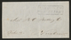 J) 1860 MEXICO, BLACK SEAL, BLACK BOX, CIRCULATED COVER, FROM FRANCO EN TLACOTALPAN TO VERACRUZ - Mexico