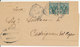 Italy Letter Wrapper Brindisi 1905 See Scans - Posta Aerea