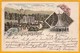 1895  - Carte Postale GRUSS  De Willelmshohe Vers Washington, USA - Affrt  10 Pf  - Cad Arrivée - Pensionhaus, Cascaden - Briefe U. Dokumente