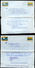 SOUTH AFRICA 2 Air Letters Used To Czechoslovakia & East Germany 1972-73 - Luchtpost