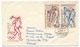 TCHECOSLOVAQUIE - Série TOKIO 1964 - 3 FDC Ayant Voyagé - FDC