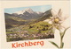 Sommerfrische Kirchberg In Tirol Gegen Rettenstein - EDELWEISS (Geprägt/Embossed/Reliëf Druk)  - Österreich/Austria - Kirchberg