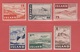 1947 ** (sans Charn., MNH, Postfrish)  Yv  PA 21/6		Mi  241/6		FA  274/9 - Ungebraucht