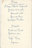 Menu / Communion/ Annick BRIAND/Déjeuner - Diner / CHATEAUBRIANT/2 Exemplaires   /Mai 1954                     MENU194 - Menükarten