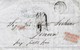 VM191 - VIA DI MARE - Lettera Da MARSIGLIA A Genova Del 1852 Tassata "4" Soldi Con ."PIROSCAFI POSTALI FRANCESI"  Leggi - 1863-1870 Napoléon III Lauré