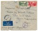 LIBAN - Enveloppe Depuis Beyrouth 1943 Avec Censure => Capitaine ... Mission Du Général Catroux ALGER - Lebanon