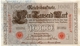 1910 - Allemagne - Billet De 1000 Mark- Circulé - 2 Petits Trous D'épingle - 1000 Mark