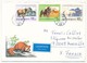 Hongrie - Enveloppe Affr Composé "Animaux" - 1992 - Storia Postale