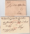 " Ried " , Oberösterreich, 2 Briefe  ,  #8010 - ...-1850 Préphilatélie