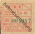 Deutschland - Berlin - BVG Fahrschein 1966 - Rückseitig Stempel 2. Okt. 1967 - Europa