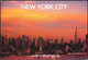 United States New York 1996 / New York City Under A Blood Red Sky / Manhattan Skyline - Transportmiddelen