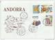 ANDORRA 2012&ndash;FDC  ANDORRA PRESIDENCY EUROPA COUNCIL 2012-2013+2 STS OF EUROPA 1979-2006 OCT 26 RARITY - 2012