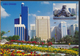 °°° 3950 - UNITED ARAB EMIRATES - VIEWS OF ABU DHABI - With Stamps °°° - United Arab Emirates