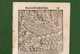 ST-CH LACUS LEMANUS Schweiz Genfersee Lausanne Lac Leman 1550 Cosmographia Sebastian Münster 4 Holzschnitte 33x20,5(AE)_ - Estampes & Gravures