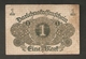 Pa. Germany Weimar Republic Darlehenskassenschein 1 MARK 1920 - # 477 . 474534 - 1 Mark