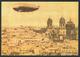 ESPAÑA/SPAIN GRAFF ZEPPELIN FLYING OVER CADIZ 1930 - Airships