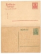 2 POSTKARTE. 5 Et 10. - Lettres & Documents