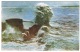 RB 1147 -  1947 Postcard - Rough Seas Weston-super-Mare Somerset - Good Military Slogan - Weston-Super-Mare