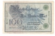 Pa6. Germany German Empire 100 Mark 1908 Reichsbanknote Green Seal & Ser. 0678640 J - 100 Mark