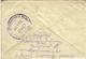 30-12-14 - Enveloppe Avec Médaillon  " Roi Geoirges V " Entouré De Drapeaux  -au Dos, ARMEE / BELGE - Lettres & Documents