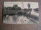 Carte Postale Ancienne 89 Yonne Bellechaume L'abreuvoir Route De Brienon  Animee - Brienon Sur Armancon