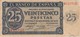 BILLETE DE BURGOS DE 25 PTAS DEL 21/11/1936 SERIE G  CALIDAD  BC+ (BANKNOTE) - 25 Peseten