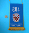 204. VUKOVAR BRIGADE 1991-2006 .. Croatia Army Larger Jubilee Pennant Flag Croatie Armee Fanion Kroatien Croazia Croacia - Drapeaux