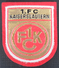 1. FC Kaiserslautern GERMANY  FOOTBALL CLUB CALCIO OLD Stitching PATCHES - Habillement, Souvenirs & Autres