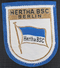 Hertha BSC Berlin GERMANY  FOOTBALL CLUB CALCIO OLD Stitching  PATCHES - Kleding, Souvenirs & Andere