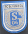 FC Gelsenkirchen-Schalke 04 GERMANY  FOOTBALL CLUB CALCIO OLD  Stitching PATCHES - Habillement, Souvenirs & Autres