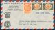 1956 Nicaragua 2 X Griffith &amp; Co. Lloyds Of London Insurance Rotary International Airmail Covers - USA - Nicaragua