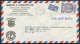 1956 Nicaragua 2 X Griffith &amp; Co. Lloyds Of London Insurance Rotary International Airmail Covers - USA - Nicaragua