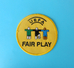UEFA - FAIR PLAY ... Nice Rare Embroidered Football Patch * Soccer Fussball Calcio Futbol Futebol Foot Ecusson Flicken 1 - Autres & Non Classés