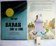 ALBUM LIVRE POP UP BABAR SUR LA LUNE DE BRUNHOFF - GP ROUGE ET OR 1969 Pas KUBASTA Enfantina - Disney