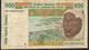 W.A.S. LETTER A  IVORY COST   P110Am 500 FRANCS (20)02  FINE NO P.h. ! - Côte D'Ivoire