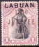 NORTH BORNEO LABUAN 1896 SG #83 1c MH Perf.15 CV £25 Jubilee Opt. - North Borneo (...-1963)