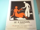 ANCIENNE PUBLICITE ST RAPHAEL 1934 - Alcools