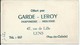 Carte Parfumée/Rêve D'Or/L.T. PIVER /Paris /Garde-Leroy. LENS/ Pas De Calais/Vers 1930         PARF96 - Antiguas (hasta 1960)