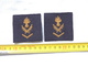 LOT 2 INSIGNES DE MANCHE ARMEE DE L'AIR ADMINISTRATION Années 1950  à Voir ... - Uniformes