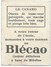 Bon Boint Publicitaire / Canard Colvert/ Blécao/Goûter à Base De Blédine//Vers 1950                    CAH163 - Diplome Und Schulzeugnisse