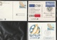 LOT DE 7 CARTES  ENTIERS POSTAUX  -IMPRIMERIE DES TIMBRES - POSTE  PERIGUEUX - Documents Of Postal Services