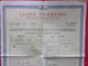 LLOYD TRIESTINO Karachi Inde Genoa Gènes Italia Titre De Transport Ticket,Billet Embarquement Bateau Ship VICTORIA 1962 - Welt