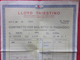 LLOYD TRIESTINO Karachi Inde Genoa Gènes Italia Titre De Transport Ticket,Billet Embarquement Bateau Ship VICTORIA 1962 - Monde