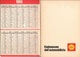 05725 " SEGNALETICA ED EDUCAZIONE STRADALE - SHELL VADEMECUM DELL'AUTOMOBILISTA - 1968" OPUSCOLO PUBBLICITARIO ORIGINALE - Automobili