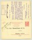 Österreich - 1908 - 10+10 H Korrespondenz-Karte Commercial Used From Wien To Delft / Nederland - Sonstige & Ohne Zuordnung