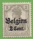 MiNr.10 Xx  Deutschland Deutsche Besetzg,1.WK Belgien - Besetzungen 1914-18