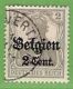 MiNr.10 O  Deutschland Deutsche Besetzg,1.WK Belgien - Besetzungen 1914-18